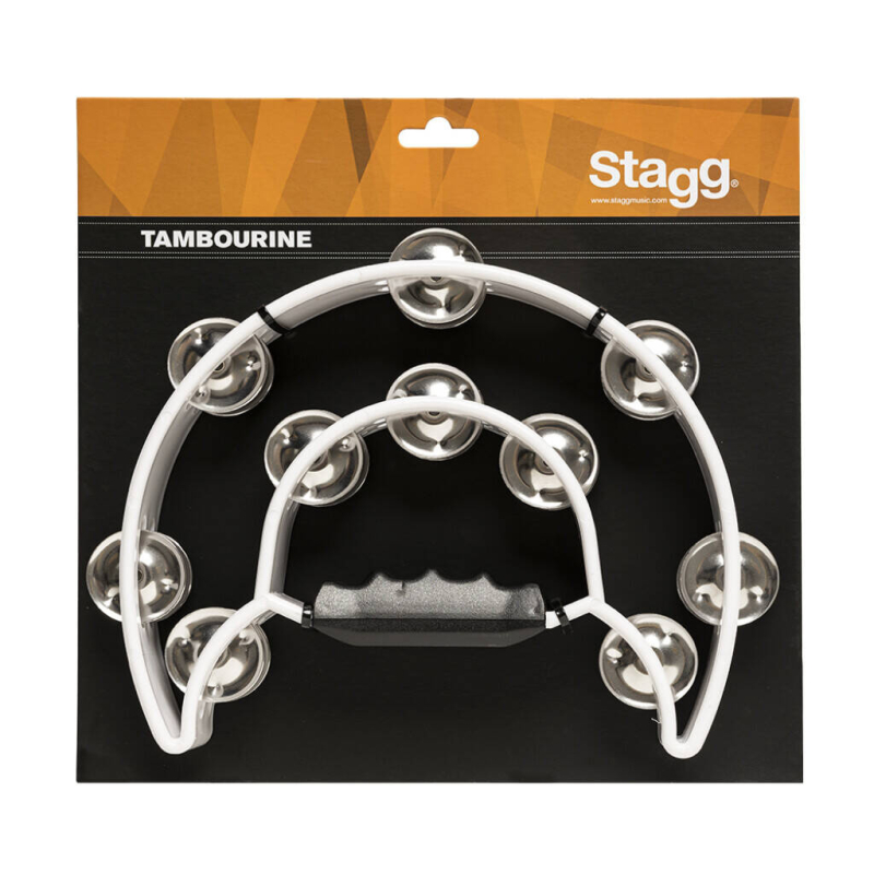 Stagg TAB-1 WH - tamburyn plastikowy - 2