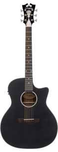 D'angelico Premier Gramercy LS Matte Black - gitara elektroakustyczna