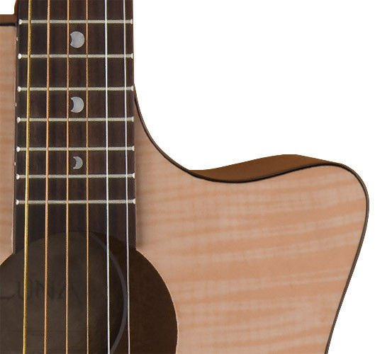 Luna Gypsy Exotic Flame - gitara akustyczna - 4