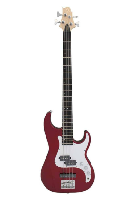 Samick CR-1 MR - gitara basowa - Metallic Red - Powystawowa