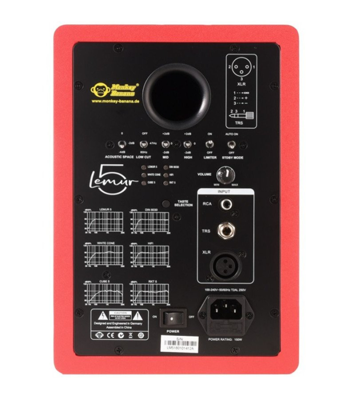 Monkey Banana Lemur 5 RD - aktywny monitor studyjny - 2