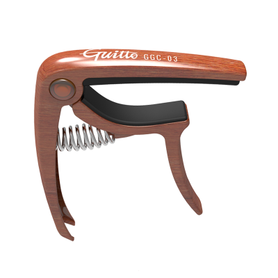 Guitto GGC-03 WD - kapodaster do gitary akustycznej / elektrycznej / ukulele