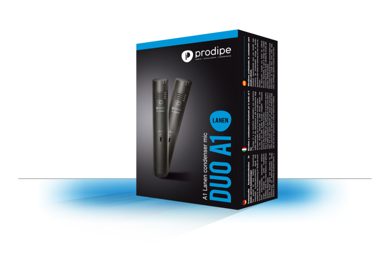 Prodipe A1 Duo - mikrofony instrumentalne - 11