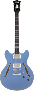 D'Angelico Excel DC Tour Slate Blue - gitara elektryczna