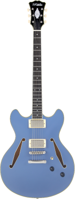 D'Angelico Excel DC Tour Slate Blue - gitara elektryczna