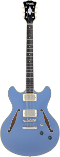 D'Angelico Excel DC Tour Slate Blue - gitara elektryczna