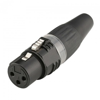 Hicon HI-X3CFBLK - wtyk XLR