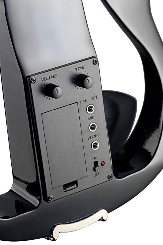 Stagg EVN X-4/4 BK – zestaw skrzypce elektryczne z akcesoriami - 2