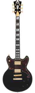 D’Angelico Deluxe Brighton Solid Black - gitara elektryczna