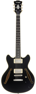 D'Angelico Excel Mini DC Tour Black - gitara elektryczna