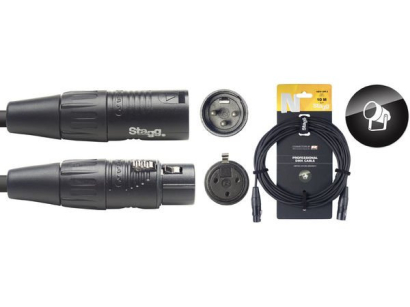 Stagg NDX10R3 - kabel DMX 10m