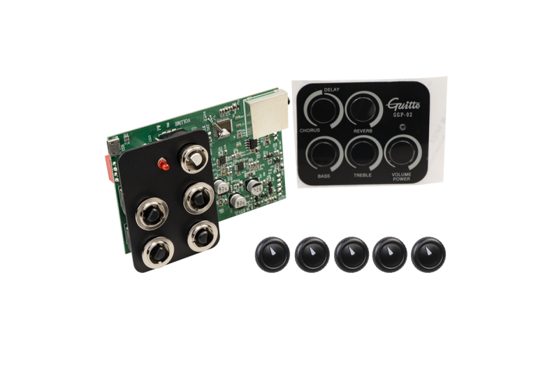 Guitto GGP-02 - przystawka do gitary z przedwzmacniaczem - 6