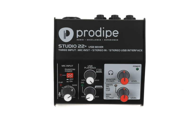 Prodipe Studio 22+ - interfejs audio - 5