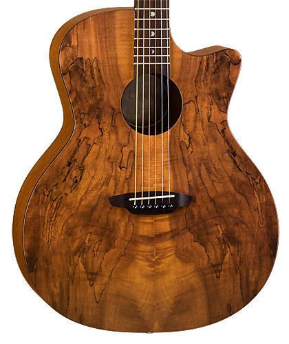 Luna Gypsy Exotic Spalt - gitara akustyczna - 5