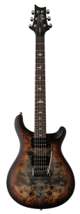 PRS SE CU 24-08 Poplar Burl Charcoal Cherry Midnight Burst Limited Edition - gitara elektryczna