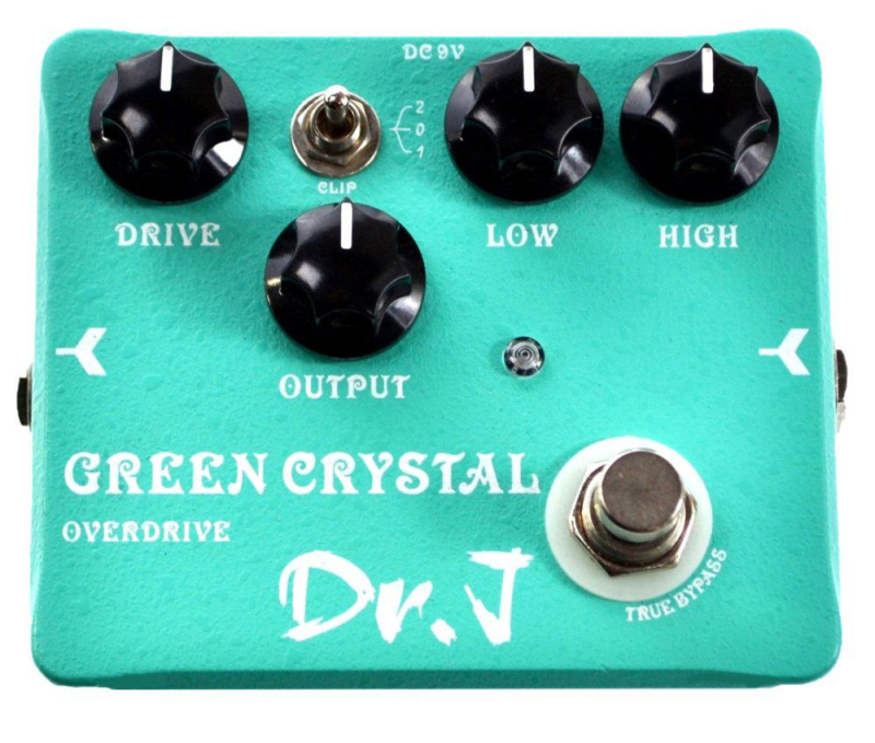 DR.J D50 Green Crystal Overdrive - efekt gitarowy - 2