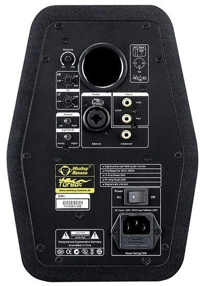 Monkey Banana Turbo 4 B - monitor aktywny - 2