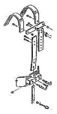 Stagg MK 1850 - uprząż do werbla marszowego - 2