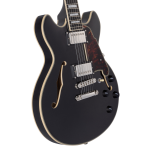 D'Angelico Premier Mini DC Black Flake - gitara elektryczna - 3