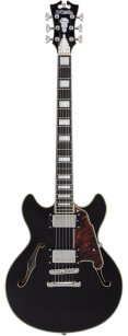 D'Angelico Premier Mini DC Black Flake - gitara elektryczna
