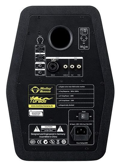 Monkey Banana Turbo 6 B - monitor aktywny - 2