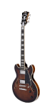 D'Angelico Premier Mini DC Brown Burst gitara elektryczna - 2