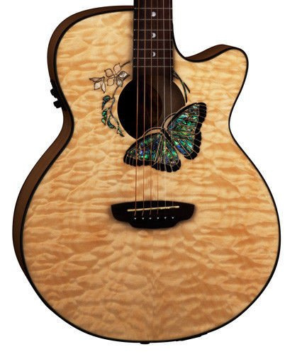 Luna Fauna Butterfly - gitara elektro-akustyczna - 5