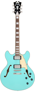 D'Angelico Premier DC Surf Green - gitara elektryczna