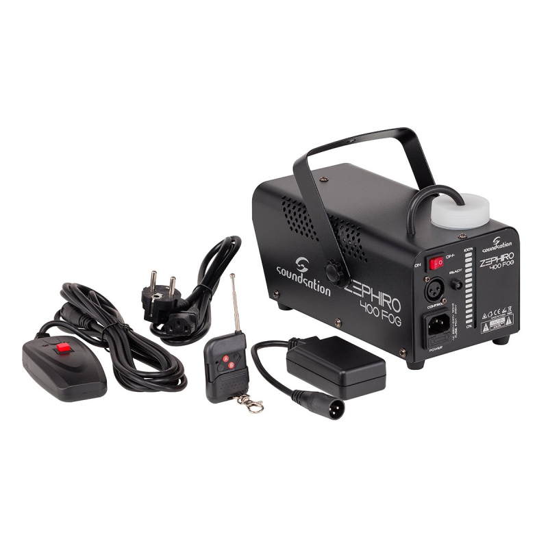 Soundsation Zephiro 400 FOG - wytwornica dymu, dwa piloty - 2