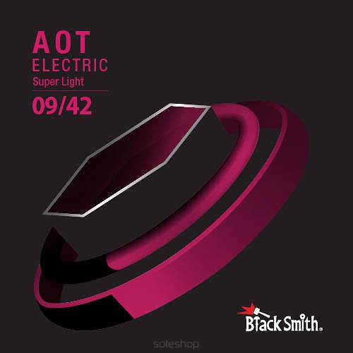 BlackSmith ANW-0942 Super Light - struny do gitary elektrycznej